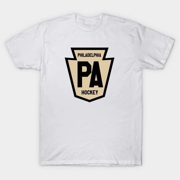 PA Hockey 1 T-Shirt by Center City Threads